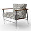 Fauteuil d'appoint rembourré transitionnel «Inderjeet - Minimalist Graphics II»-2107460078