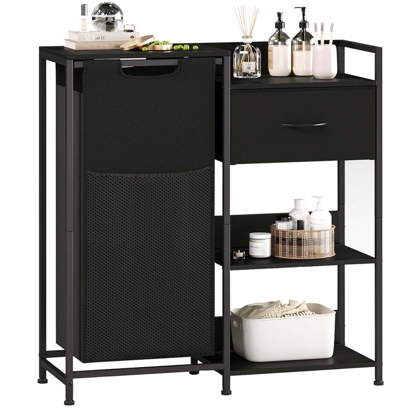 Bhargava Laundry Hamper, Black