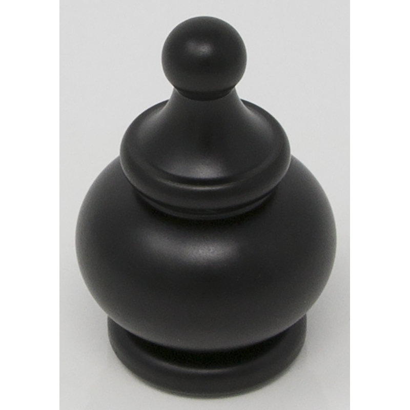 Acen Lamp Finial, Black
