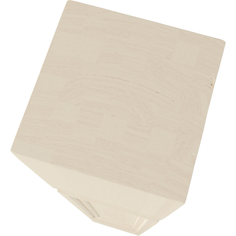Kent 35.5" Unfinished Rubberwood Raised Panel Cabinet Column