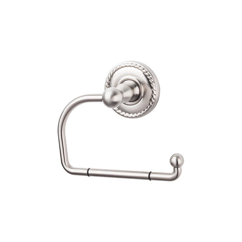 Edwardian Bath  Wall Mounted Toilet Paper Holder, Brushed Satin Nickel