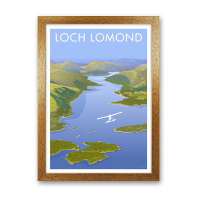 Scotland Loch Lomond by Stephen Millership - Print on Canvas