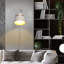 Modern Plug in Reading Wall Sconce with Adjustable Rotating Head, Minimalist Nordic Bedside Wall Lamp with Switch for Bedroom and Apartment