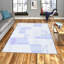 Tapis tissé de qualité supérieure, 100% polyester, 5,2 x 7,5 pieds, hauteur des poils de 0,3 pouce | Pois antibactérien et antidérapant en feutre de PVC | Lavable à la machine, impression numérique 3D, idéale pour le décor du salon et de la chambre à coucher-163688418