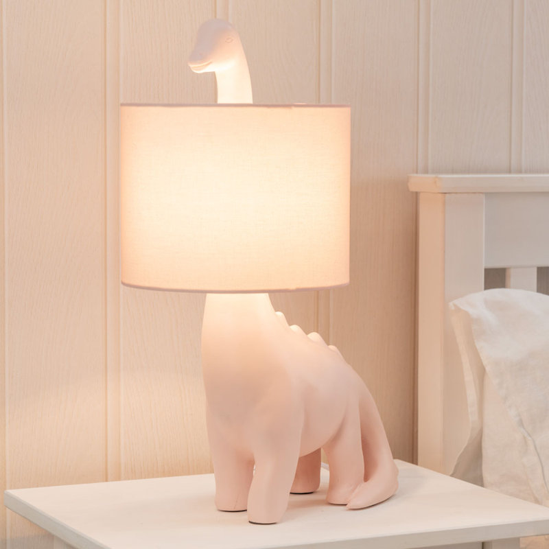 Carlette Ceramic Novelty Lamp, Pink