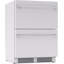 Zephyr Presrv 24 In. 5.1 cu. ft. Dual Zone Outdoor Refrigerator Drawers