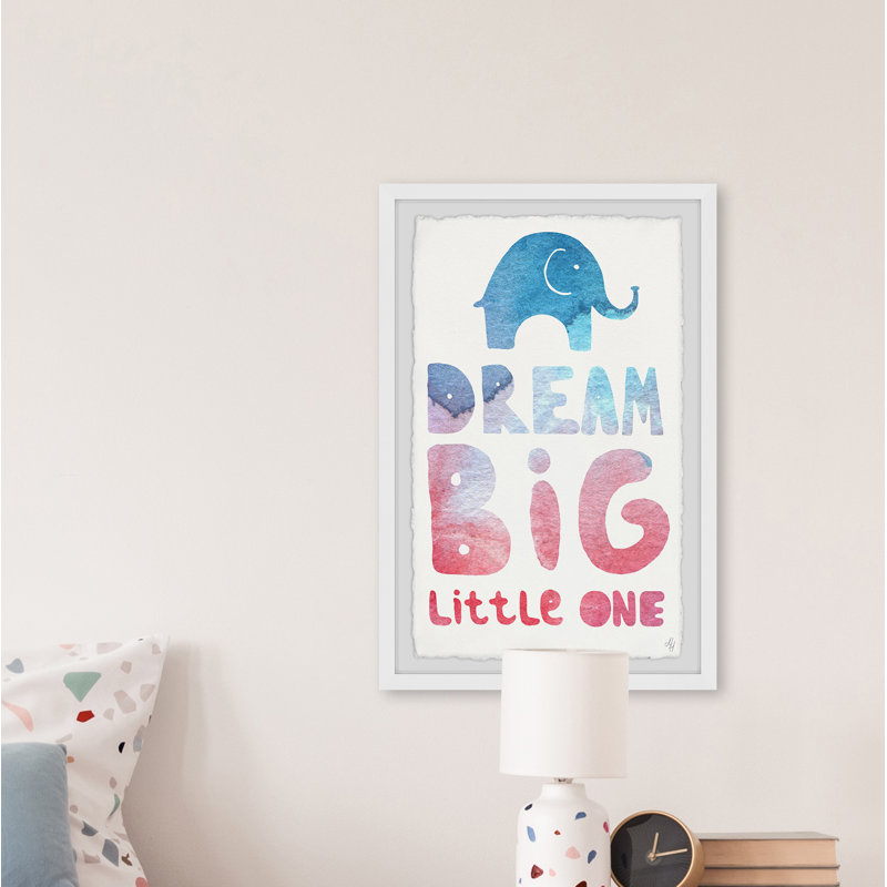 Criswell «Dream Big Little One II», reproduction encadrée, H 36 po x l 24 po x P 1,5 po