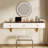 47" Floating Shelf With Drawer (Not Including Mirror)-725911936