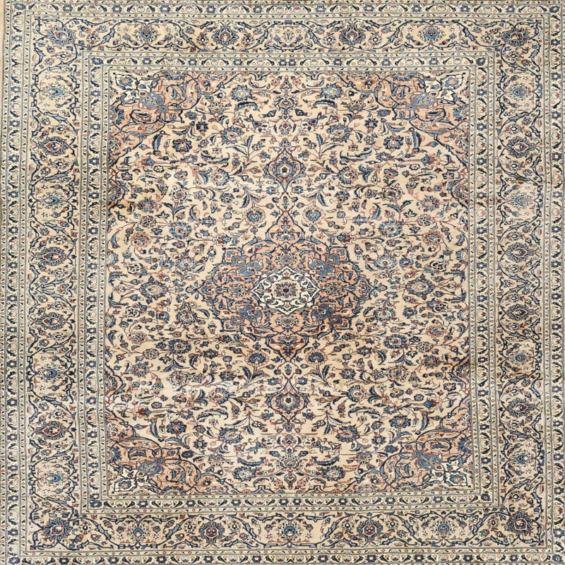 Oriental Indoor Rug, Round 3'