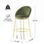 Ensemble de 2 tabourets de bar rembourrés Celano-2051841883