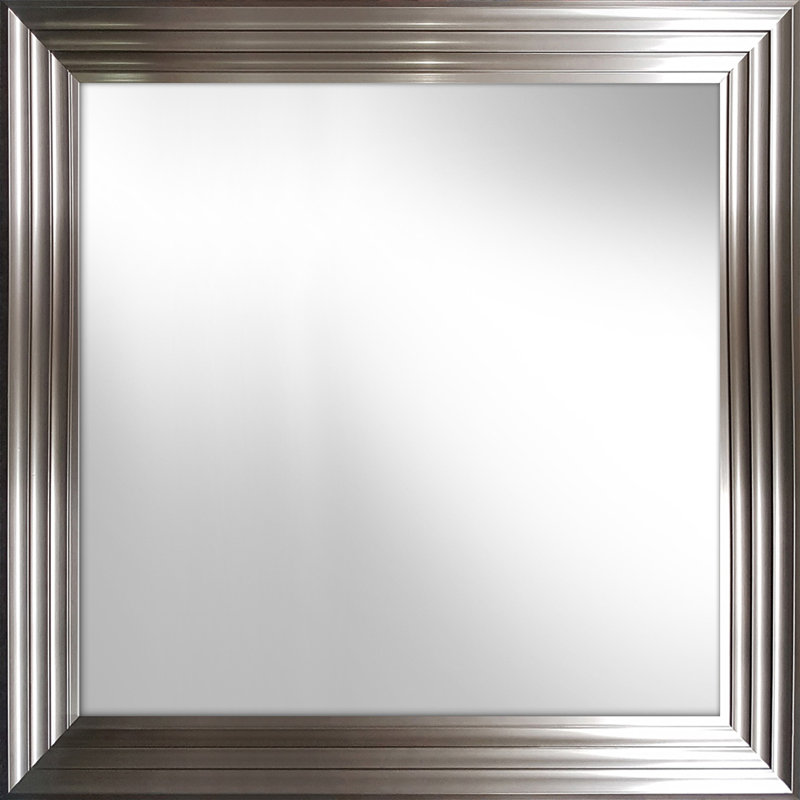 Lydia Plastic Flat Leaning Mirror, Satin