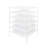 Sweater Drying Rack 6-Layer Stackable Mesh Drying Rack White