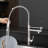 Brushed Nickel Kitchen Faucet, 360-Degree Rotation, Pull Down , Simple Operation Stainless Steel Sink Mixer Nickel, Reliable Quality-72562921