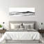 Misty Mountain Landscape 1 Piece Wrapped Canvas Panoramic Wall Art-1258237254