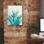 «Cool Aloe» par Albena Hristova, art mural sur toile-1839047530