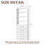 Système de garde-robe modulaire, conception polyvalente et personnalisable pour un rangement et une organisation efficaces-124865247