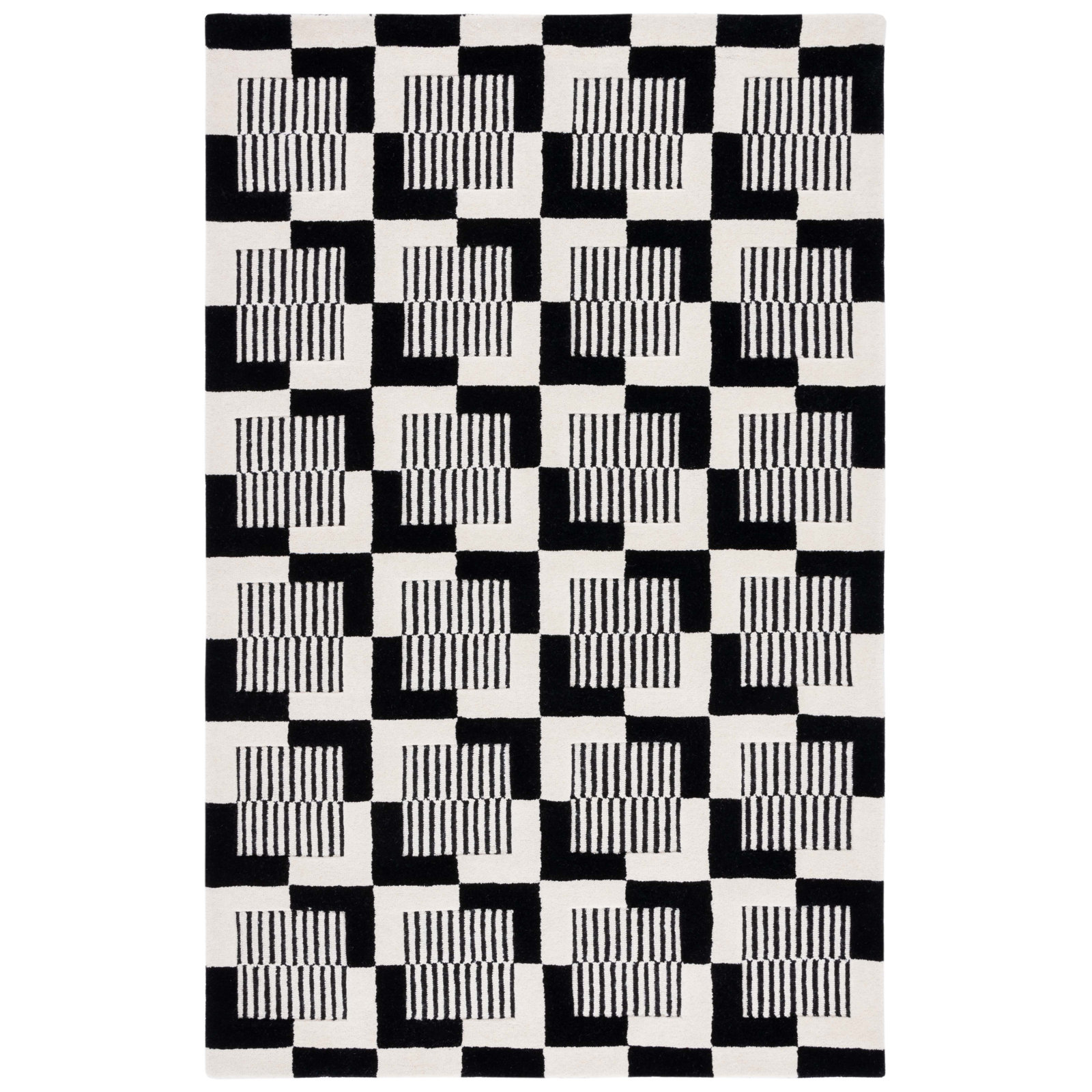 Harton Area Rug, Rectangle 4' x 6'