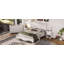 Platform Bed with Retro Headboard-1752059912
