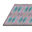 Tapis rose/bleu à motifs-192175277