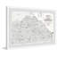 Carte du Minnesota - impression encadrée-1198906801