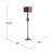Parmenter 65.5 " Distressed Traditional Floor Lamp