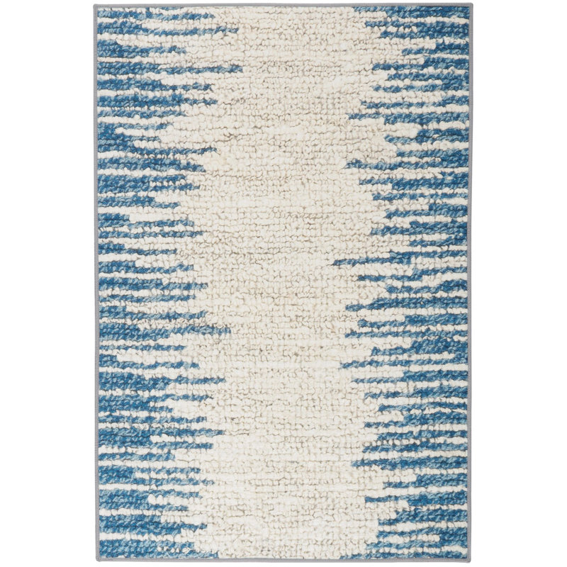 Moss Moonlight Machine Washable Rug, Rectangle 6' x 9'