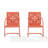 Passmore 2-piece Retro Outdoor Chair Set-866163338