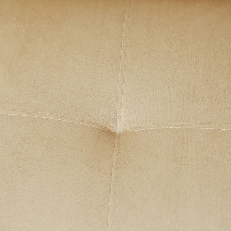 Canapé et méridienne de 103,5 po de largeur, Orienté à droite, Microfibre beige
