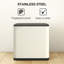 Stainless Steel Kitchen Trash Can-128912920