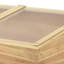 Finbar Wooden Cold Frame Greenhouse Top Covers 100 x 50 x 36 cm Natural