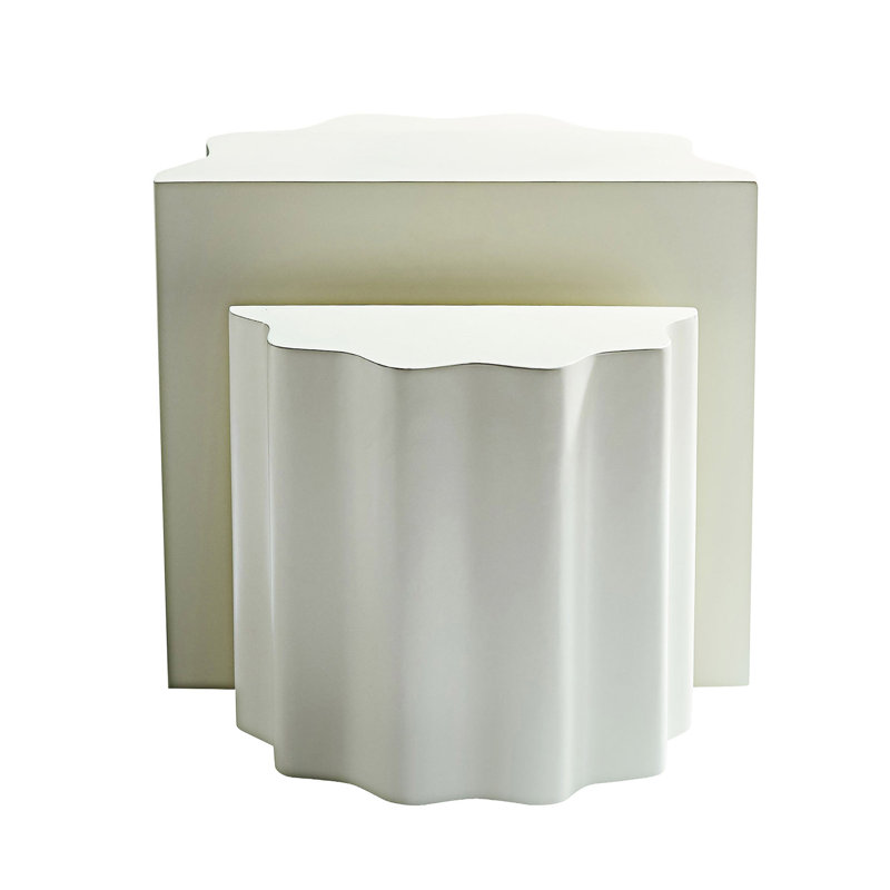 Fiberglass Coffee Table Set