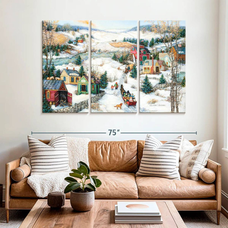 Alvord The Sleigh Ride, 42" H x 65" W