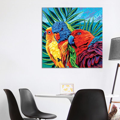 Birds In Paradise I by Carolee Vitaletti - Gallery-Wrapped Canvas Giclée on Canvas
