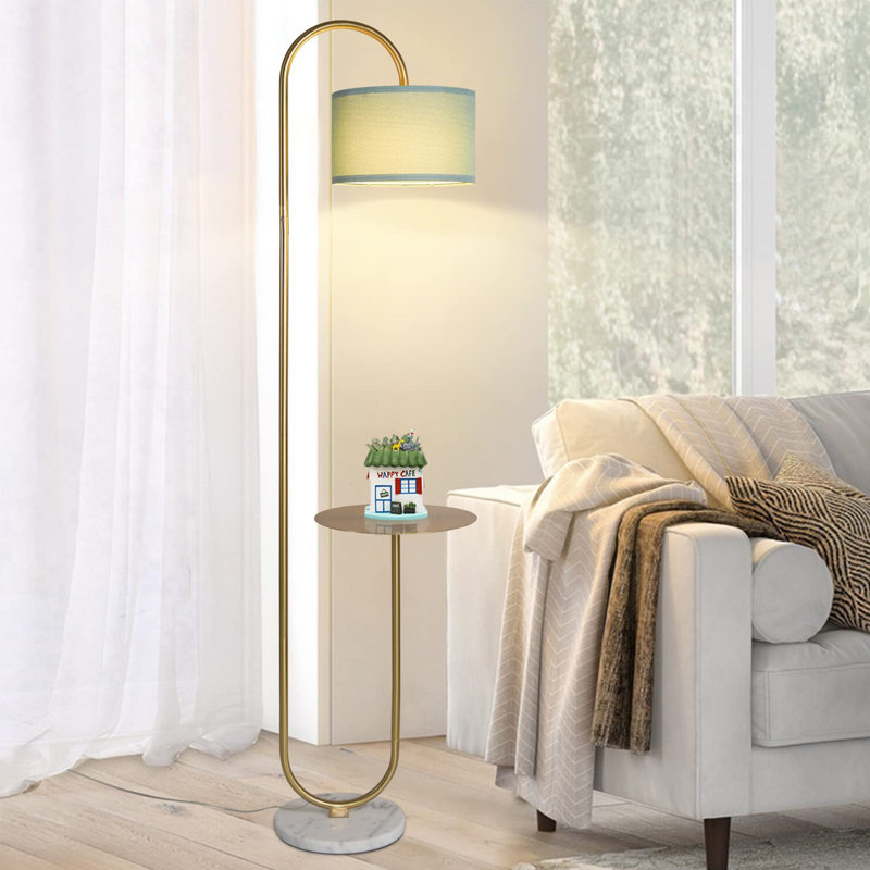 Lampe sur pied à arc