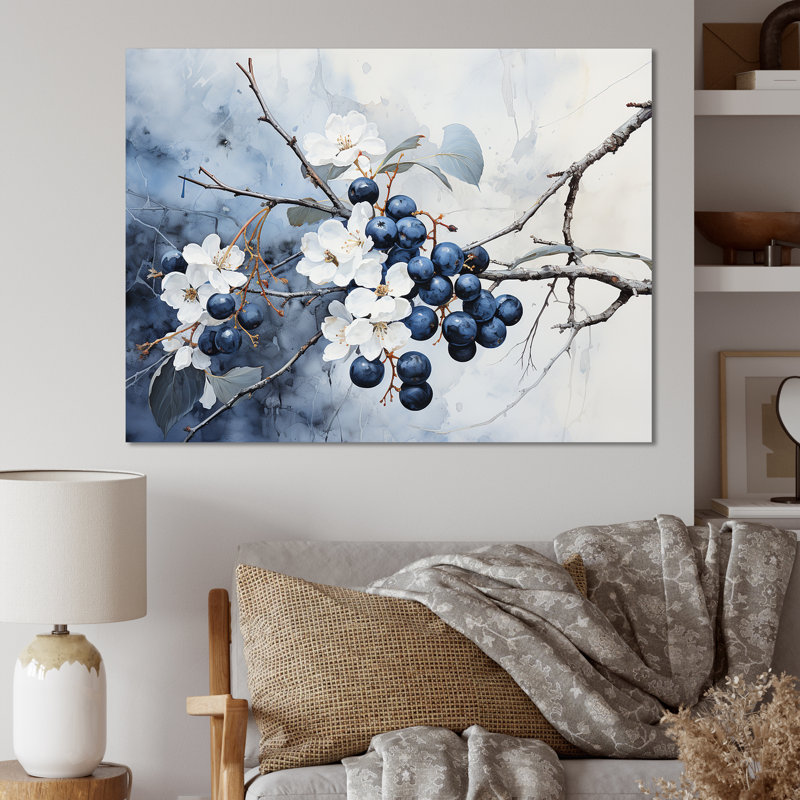 Impression sur toile Minimalisme Vineyard Dreamscape III, Toile tendue, H 24 po x l 32 po