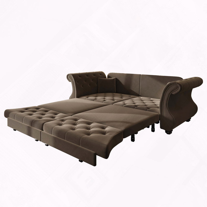 Velours Chesterfield, Brun