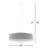 Bisi 1 - Light White Single Pendant