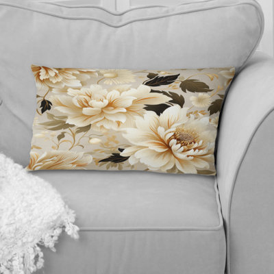 Floral Throw Pillow