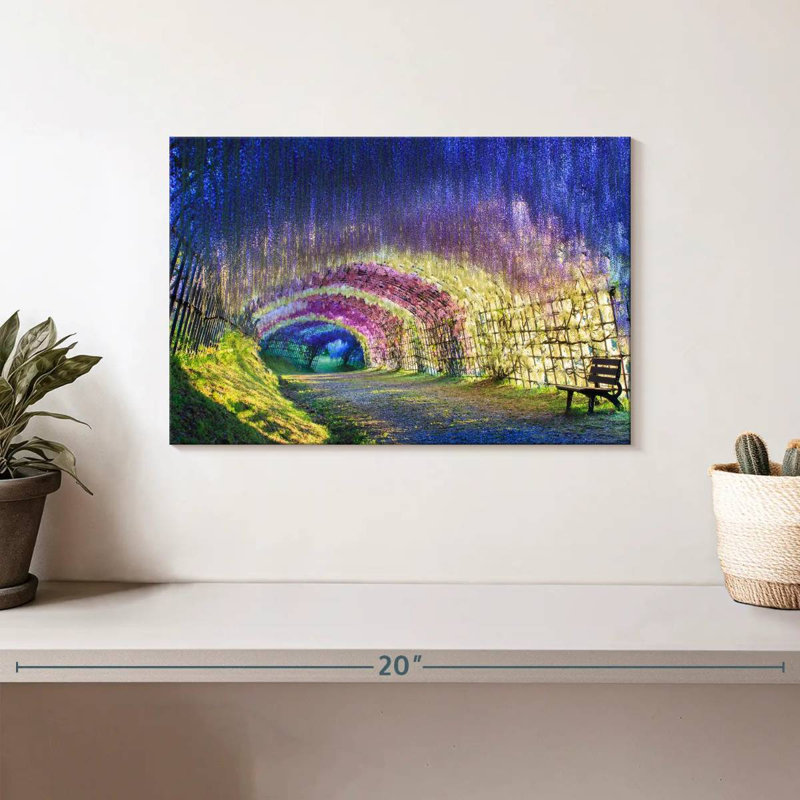 Tunnel de fleurs Harnek Wisteria, H 8 po x l 12 po