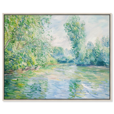Impressionnant paysage impressionniste de campagne par Art Remedy