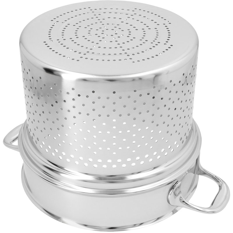 Demeyere Atlantis 8.27" 8.5 qt. 18/10 Stainless Steel Pot Insert with 9.45" Diameter