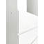 Garde-robe 32 po à quatre tiroirs en bois blanc