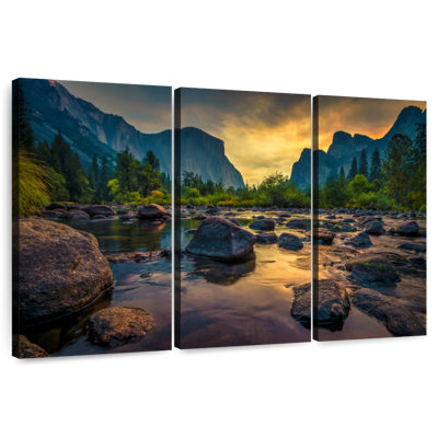 Alvord Sunrise At Yosemite Park