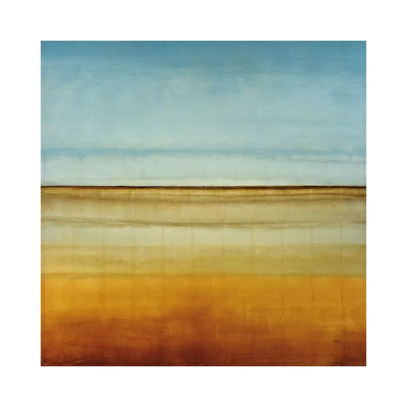 Blue Foam I by Randy Hibberd - Wrapped Canvas Painting, 30.48 cm H x 30.48 cm W