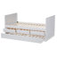 Lit de jour simple avec couchette Keighly-391343326