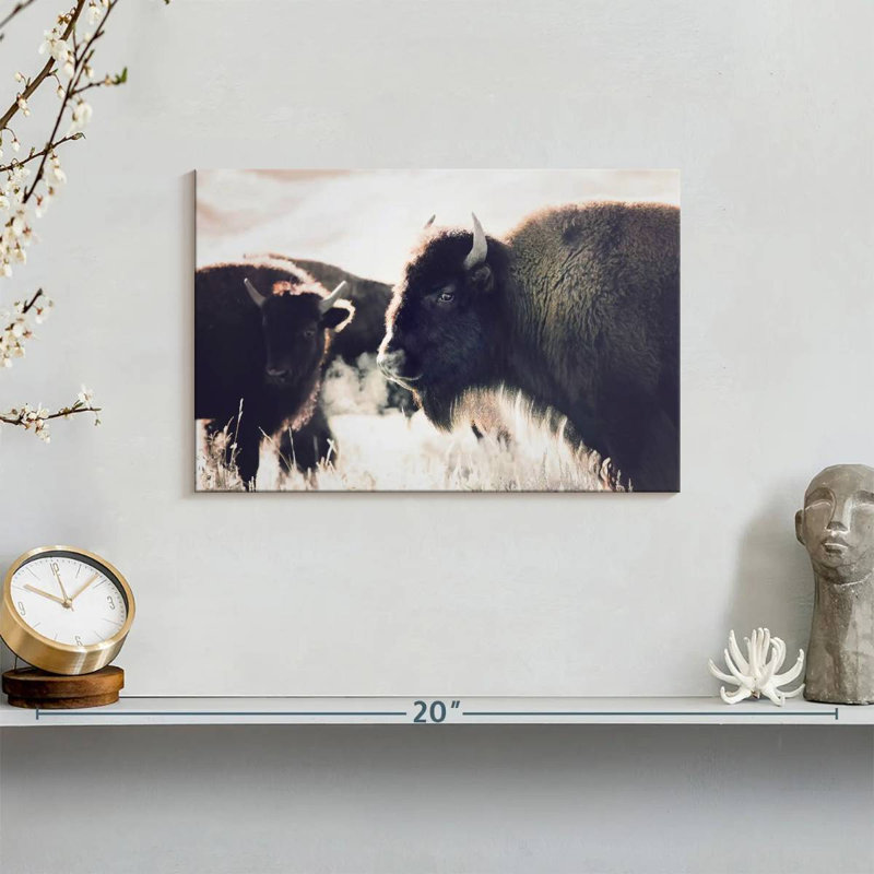 Brampt Buffalo Pasture, 8" H x 12" W
