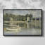 Le pont à Argenteuil, 1874 - Claude Monet, toile tendue avec châssis-132874973-132874974