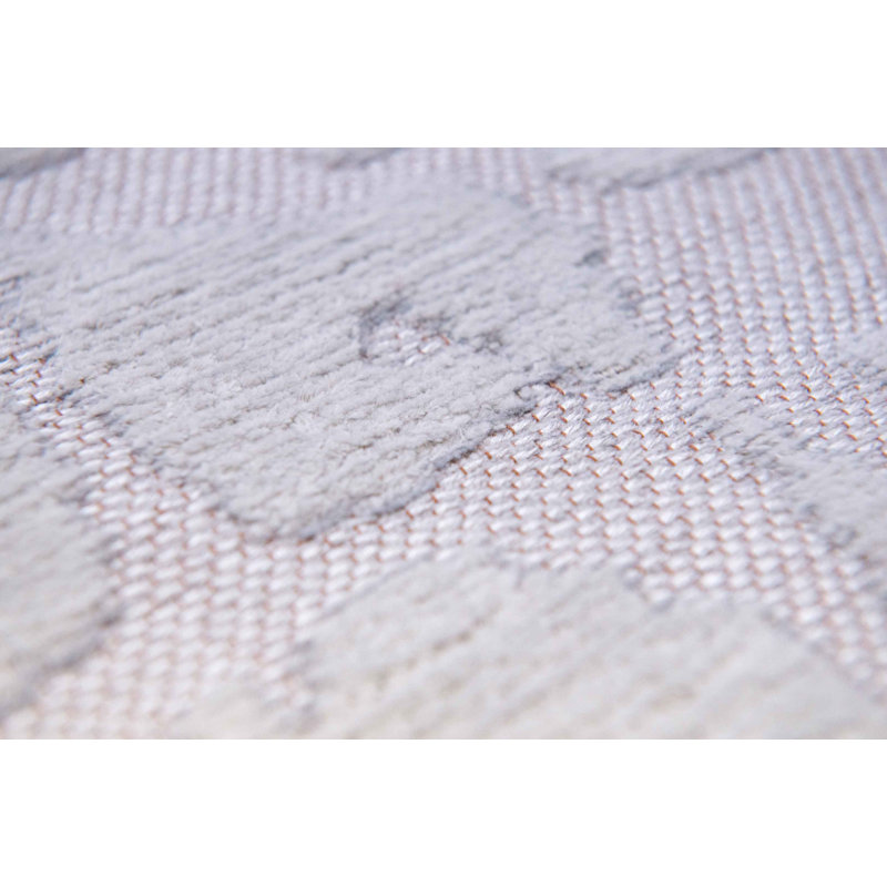 Machine Woven Grey Indoor Rug, Rectangle 240cm x 340cm