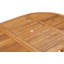 Clarisse Outdoor Round Teak Dining Table