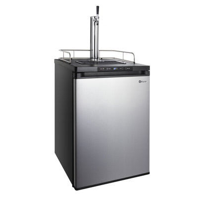 Kegco 24" Wide Single Tap Stainless Steel Digital Kegerator
